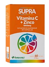 Polivitaminico Supra Vit C + Zinco 60caps - Herbamed