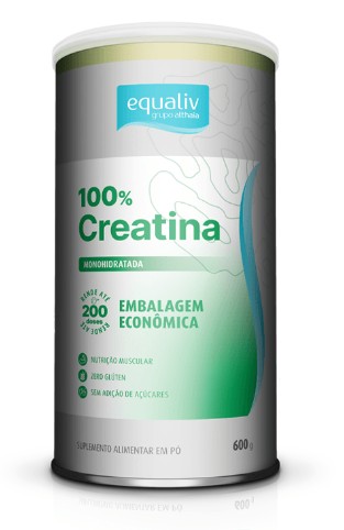 Creatina 100% 600g - Equaliv