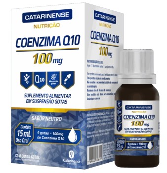 Coenzima Q10 100mg 15ml - Catarinense