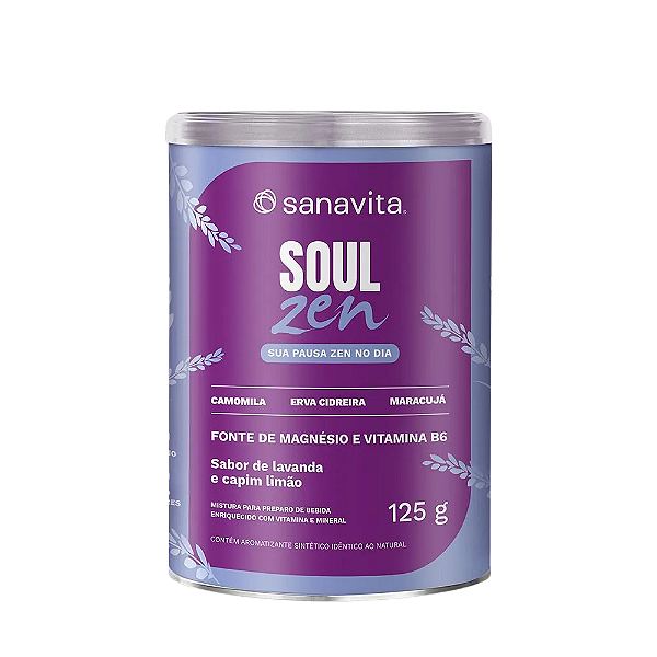 Soul Zen Capim Limão 125g - Sanavita