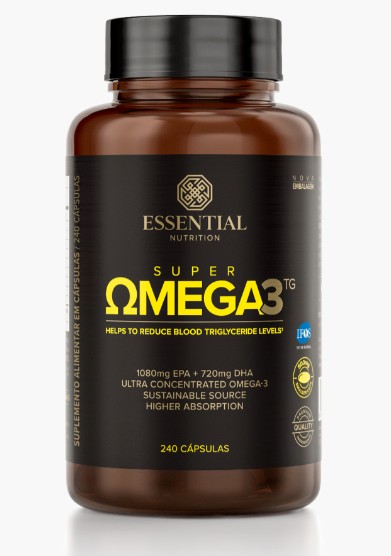 Super Omega 3 Tg 500mg 240 Caps - Essential