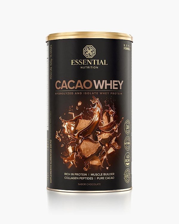 Cacao Whey 450g - Essential
