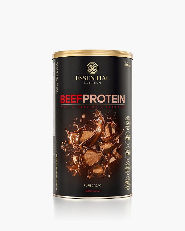 Beef Protein Cacau 480g - Essential