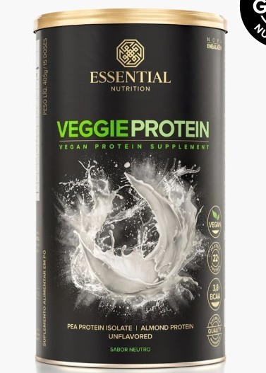 Veggie Protein 405g Neutro - Essential