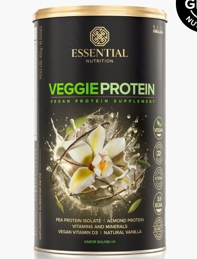 Veggie Protein 450g Baunilha - Essential