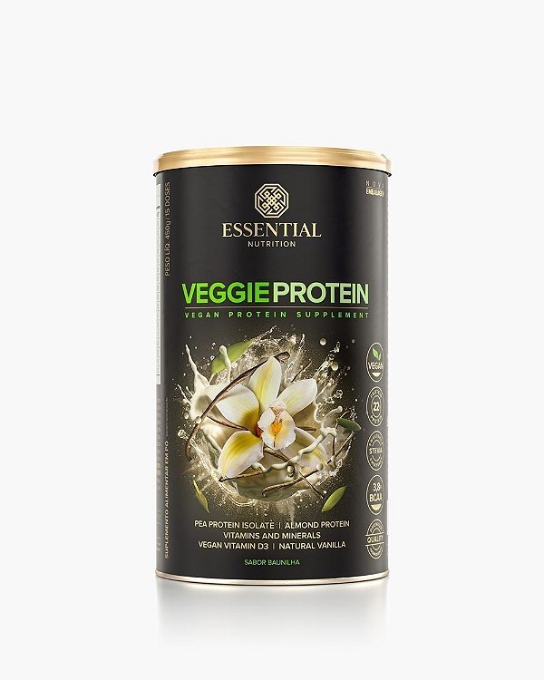 Veggie Protein 450g Baunilha - Essential