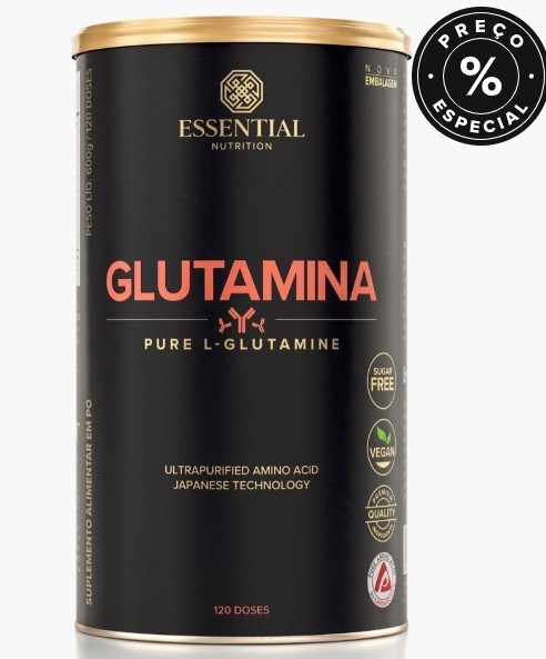 Glutamina 600g - Essential