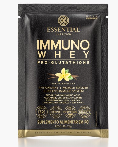 Immuno Whey Sache Baunilha 25g - Essential