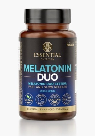 Melatonin Duo Menta 120 Caps - Essential