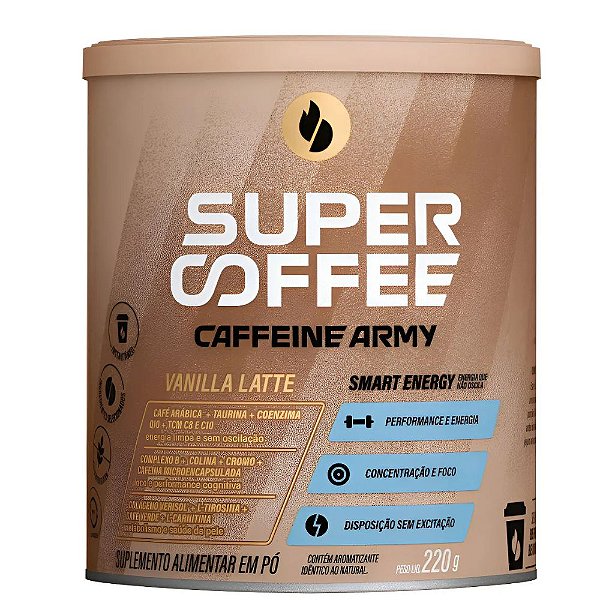 Supercoffee Vanilla 220g - Caffeinearmy