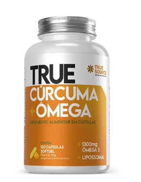 True Curcuma + Omega 120 Caps - True Source