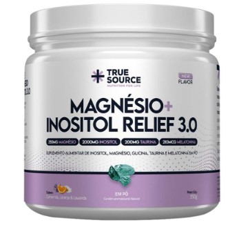 Magnesio Inositol 3.0 Camomila E Lavanda 350g - True Source