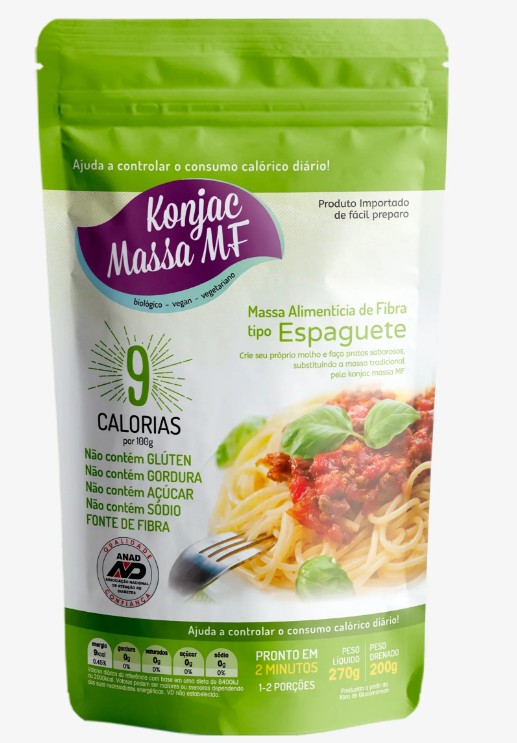 Massa Konjac Espaguete 270g - Konjac