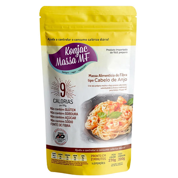 Massa Kojac Cabelo De Anjo 270g - Konjac