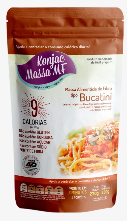 Massa Konjac Bucatini 270g - Konjac