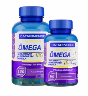 Omega 3 1000mg 120 Caps - Catarinense