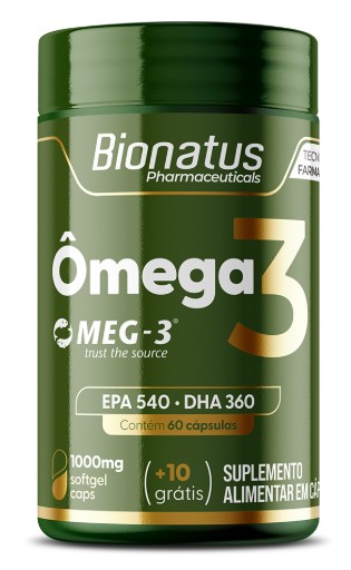 Omega 3 1000mg 120caps - Bionatus
