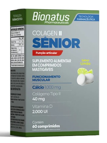Colagen Ii Senior 60 Comp - Bionatus