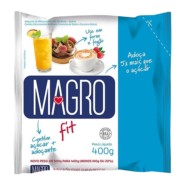 Acucar Magro 400g Light - Lowçucar