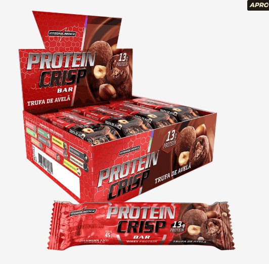 Protein Crisp S/ Trufa De Avela 45g - Integral Med