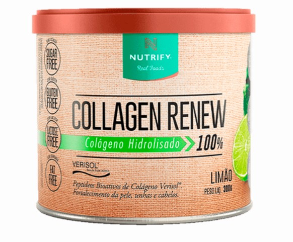 Collagen Renew Limao 300g - Nutrify