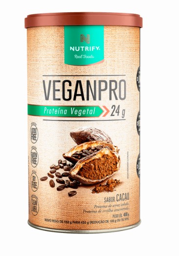 Veganpro Cacau 450g - Nutrify