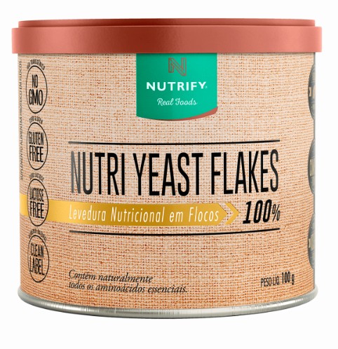 Nutri Yeast Flakes Flocos 100g - Nutrify