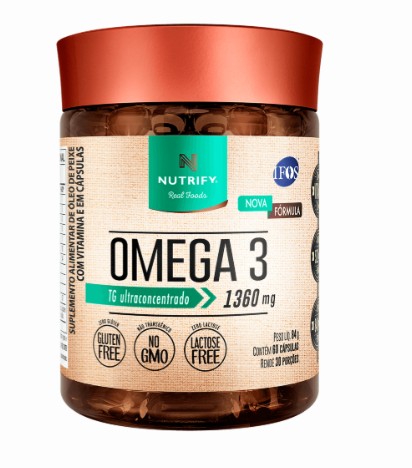 Omega 3 Ultra Concentrado 60 Caps - Nutrify