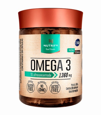 Omega 3 Ultra Concentrado 120caps - Nutrify