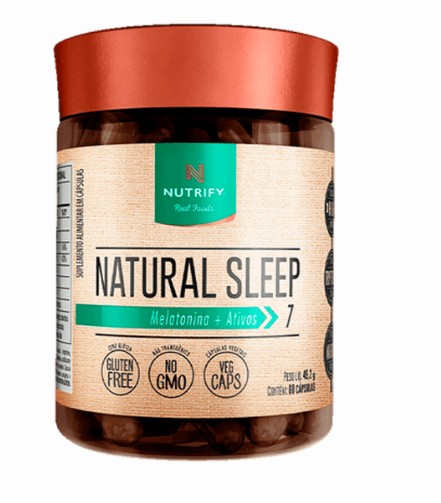 Natural Sleep 60 Capsulas - Nutrify