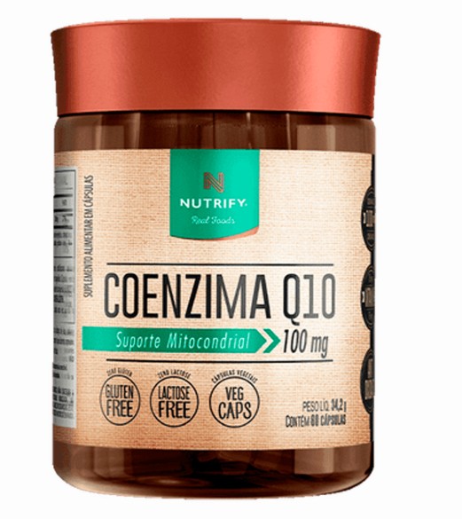Coenzima Q10 100 Mg 60 Caps - Nutrify