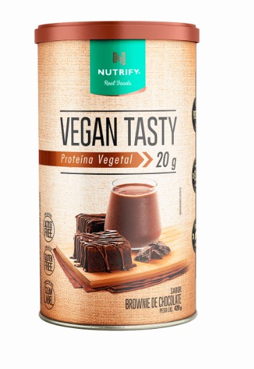 Vegan Tasty Brownie De Chocolate 420g - Nutrify