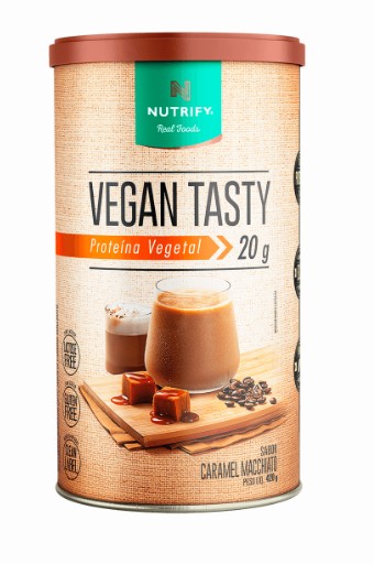 Vegan Tasty Caramel Macchiato 420g - Nutrify