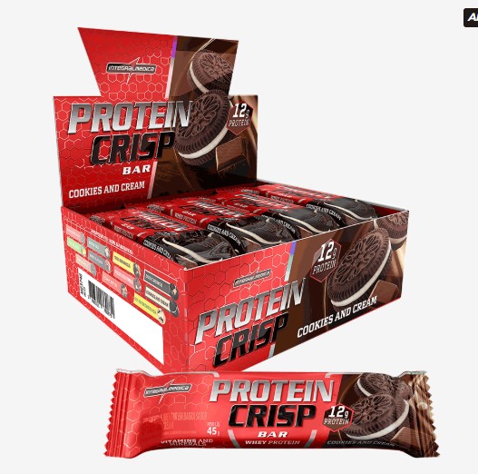 Protein Crisp S/ Cookies And Cream - Integral Med