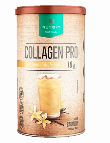 Collagen Pro Baunilha 450g - Nutrify