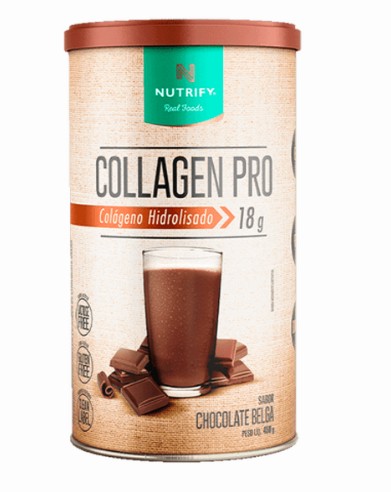 Collagen Pro Chocolate Belga 450g - Nutrify