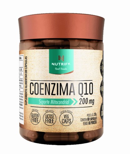 Coenzima Q10 200mg 60 Caps - Nutrify