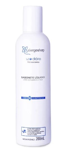 Sabonete Liquido 200ml - Alergoshop