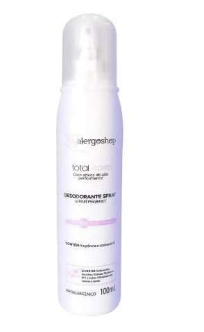 Desodorante Spray Fem 80ml - Alergoshop