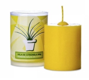 Vela Citronela 110g - Alergoshop