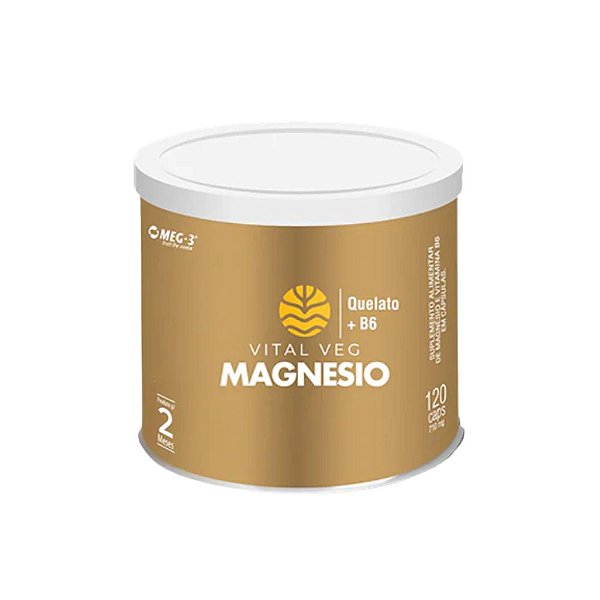 Magnesio 120 Caps - Vital Atman