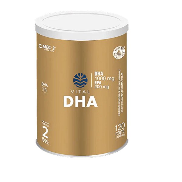 Vital Dha 120 Caps - Vital Atman