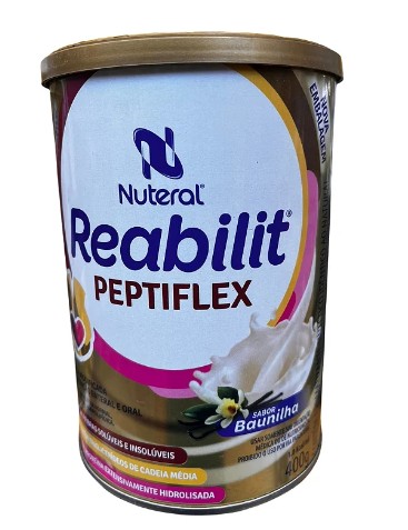 Reabilit Peptiflex Sabor Baunilha 400g - Nuteral