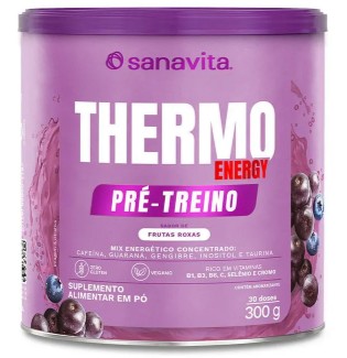 Thermo Energy Frutas Roxas 300g - Sanavita
