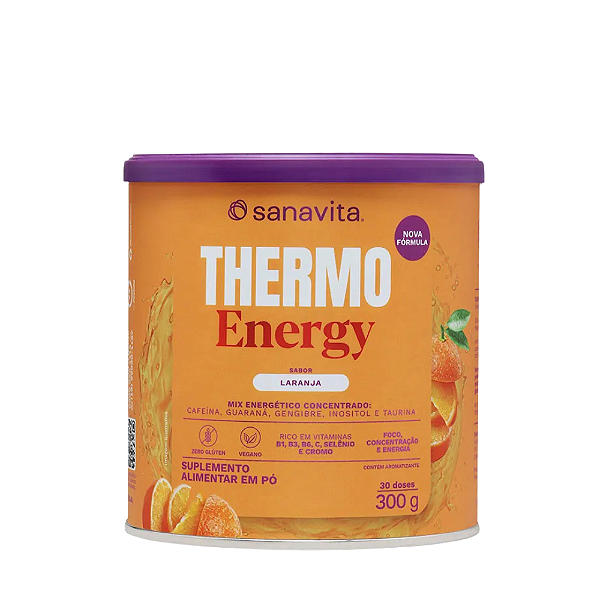 Thermo Energy Laranja 300g - Sanavita