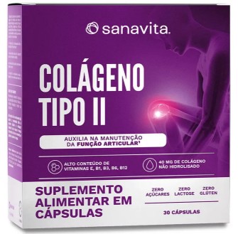 Colageno Tipo Ii 30caps - Sanavita