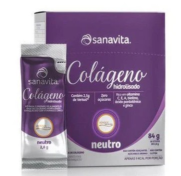 Colageno Verisol Neutro 30 Saches - Sanavita