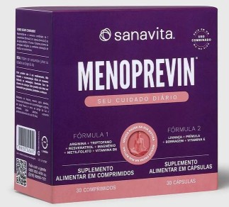 Menoprevin 2 Formulas 30caps - Sanavita