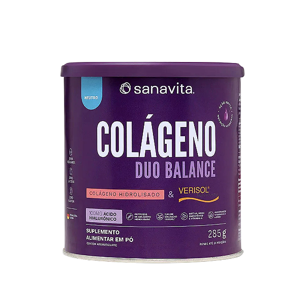 Colageno Duo Balance Neutro 285g - Sanavita