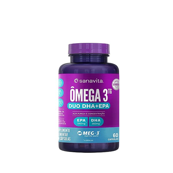 Omega 3tg Duo 60 Caps - Sanavita